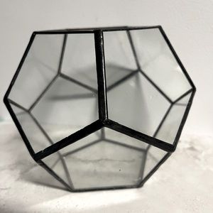 BULK 12 Geometric Glass Terrarium Hexagon shaped BULK BRAND NEW BOXES OF 12